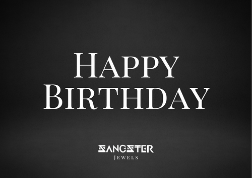 SANGSTER JEWELS E-GIFT CARD 'HAPPY BIRTHDAY' - £10 £25 £50 £100