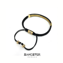 Load image into Gallery viewer, Pavé Gold Mens Bracelet