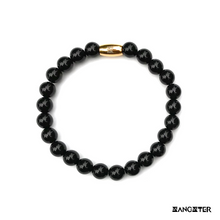 Load image into Gallery viewer, Gloss Black Onyx Womens Bracelet